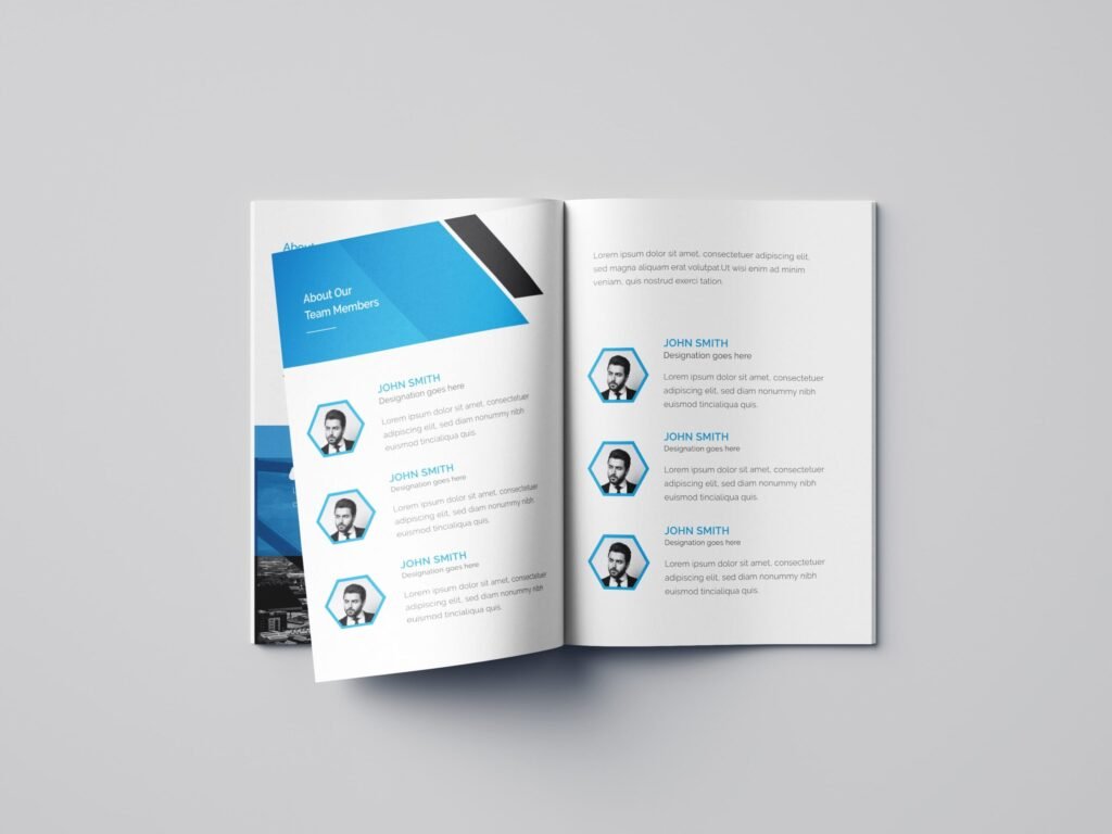 Bifold brochure - creative guide