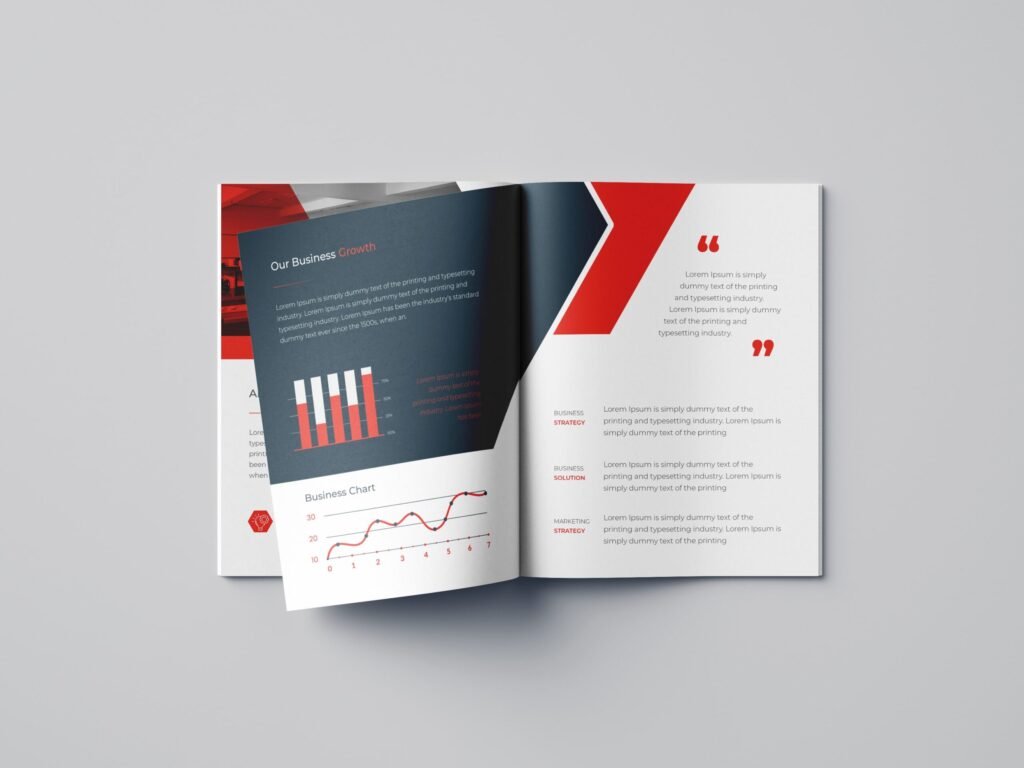 Corporate Agency Brochure Design