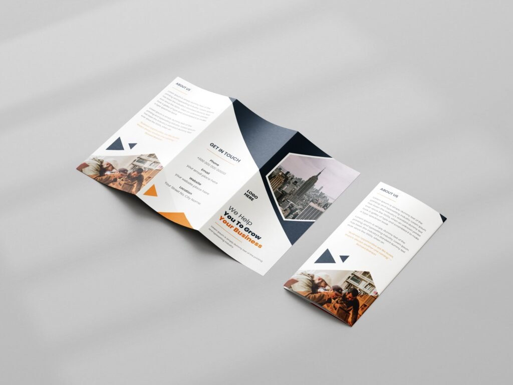 Corporate Company Tri-fold Brochure