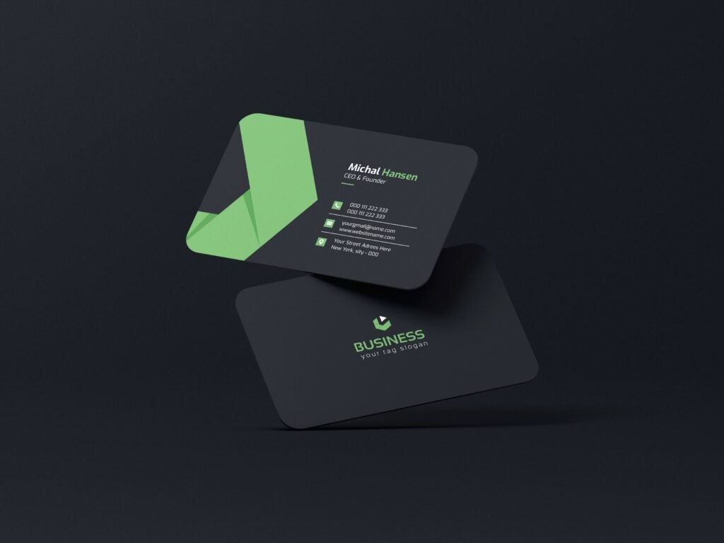Creative Agency Founder & CEO Identity Card