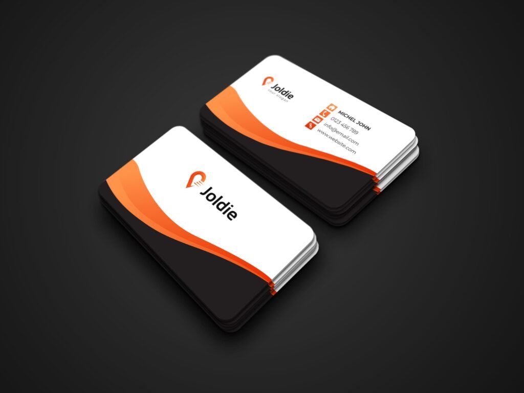 Ecommerce company Agent Business Card Design