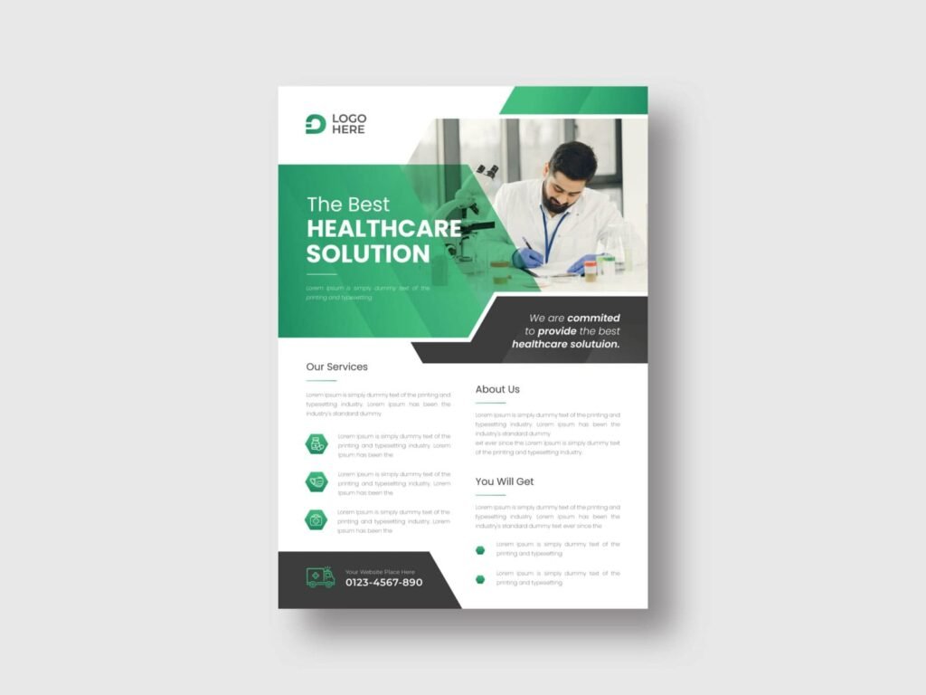 Health Care Clinic Marketing Flyer