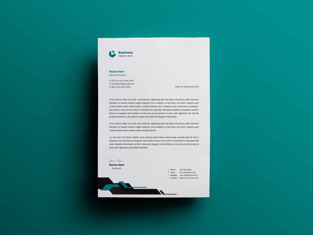 Medical College Letterhead Design