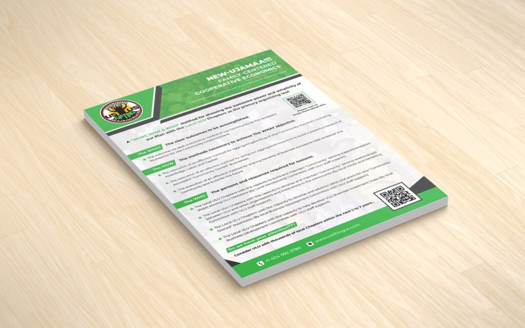 New UJAMAA!!! - US Lifting US Company Flyer