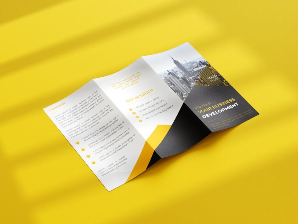 Real Estate Company Bi-fold Brochure