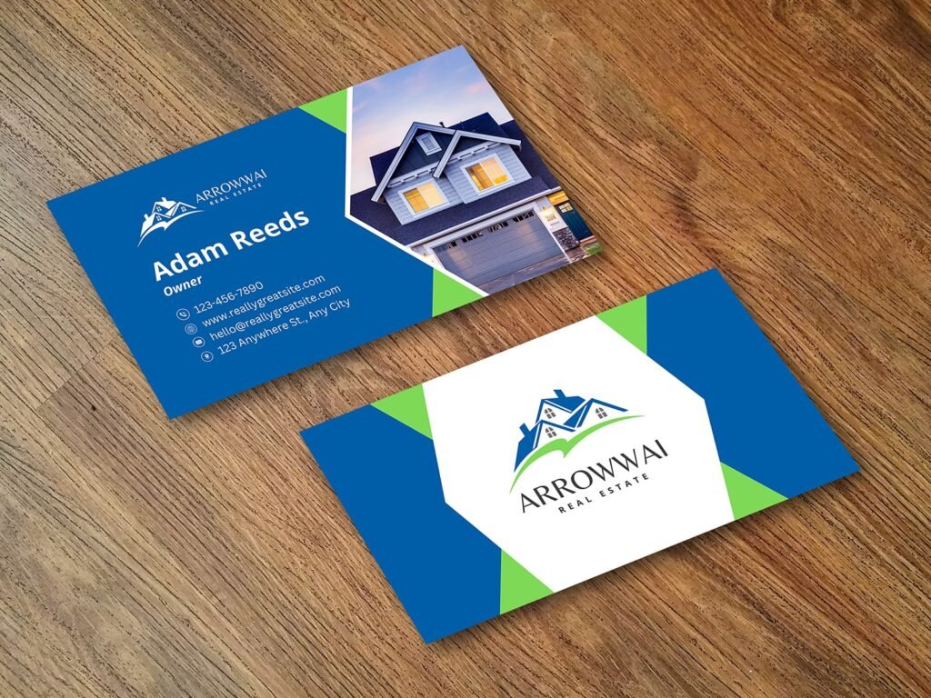 Real Estate Company Owner Business Card