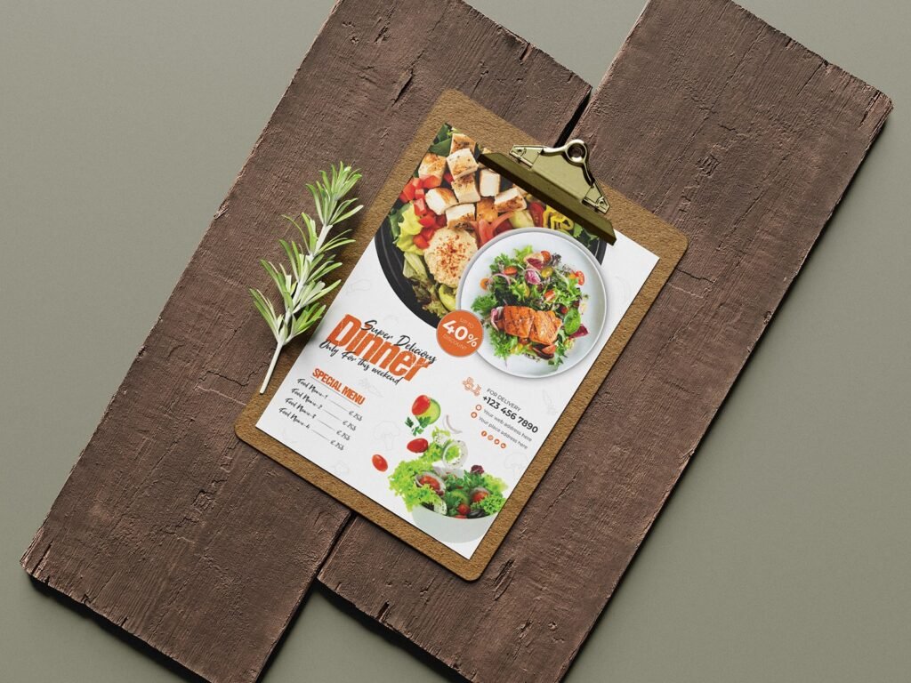 Restaurant Menu Design