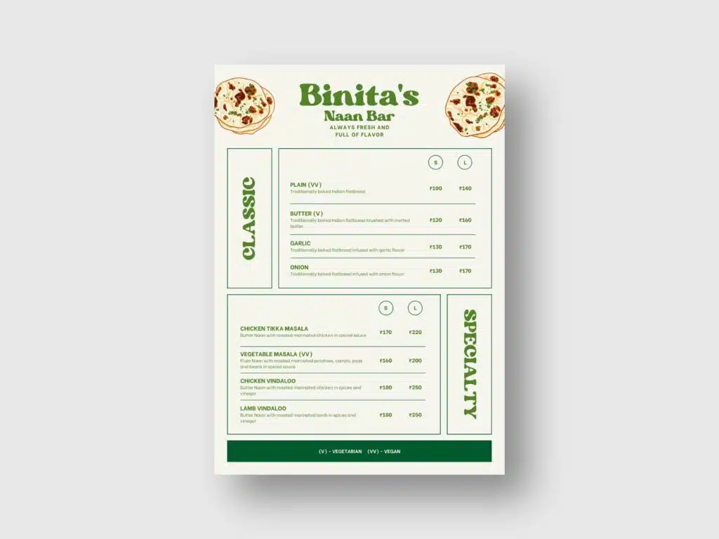 Bakery Shop Company Invoice Design