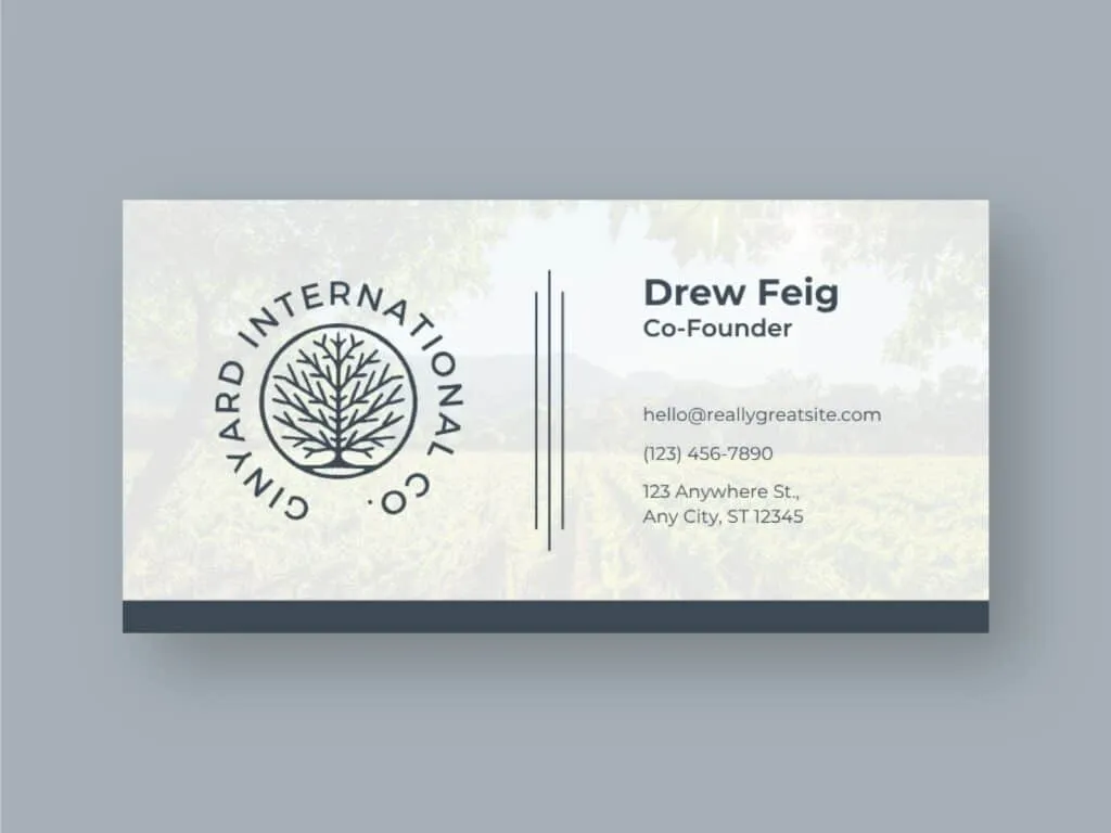 Cinyard International Company Email Signature Design