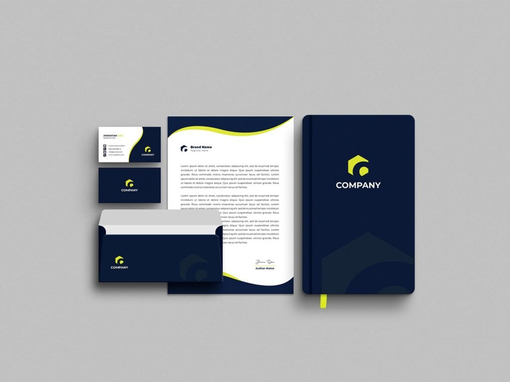 Corporate Agency Stationery Design