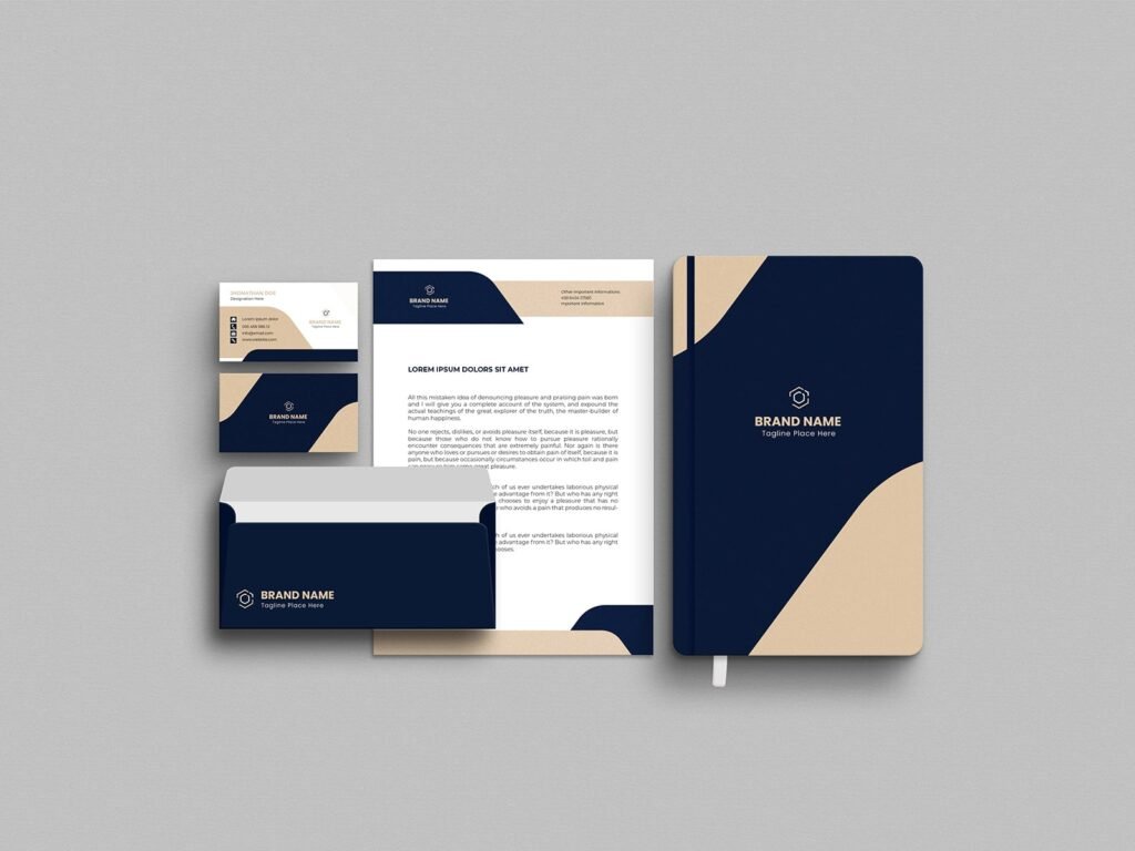 Corporate Marketing Company Stationery Design