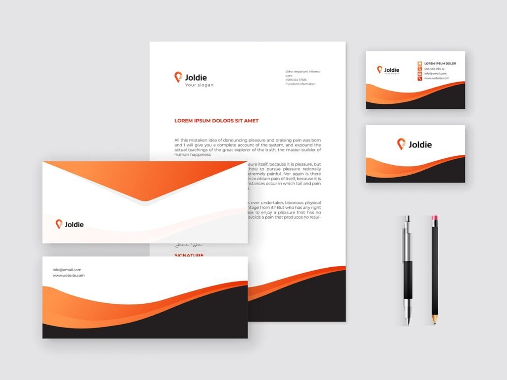 Travel Agency Branding Stationery Design