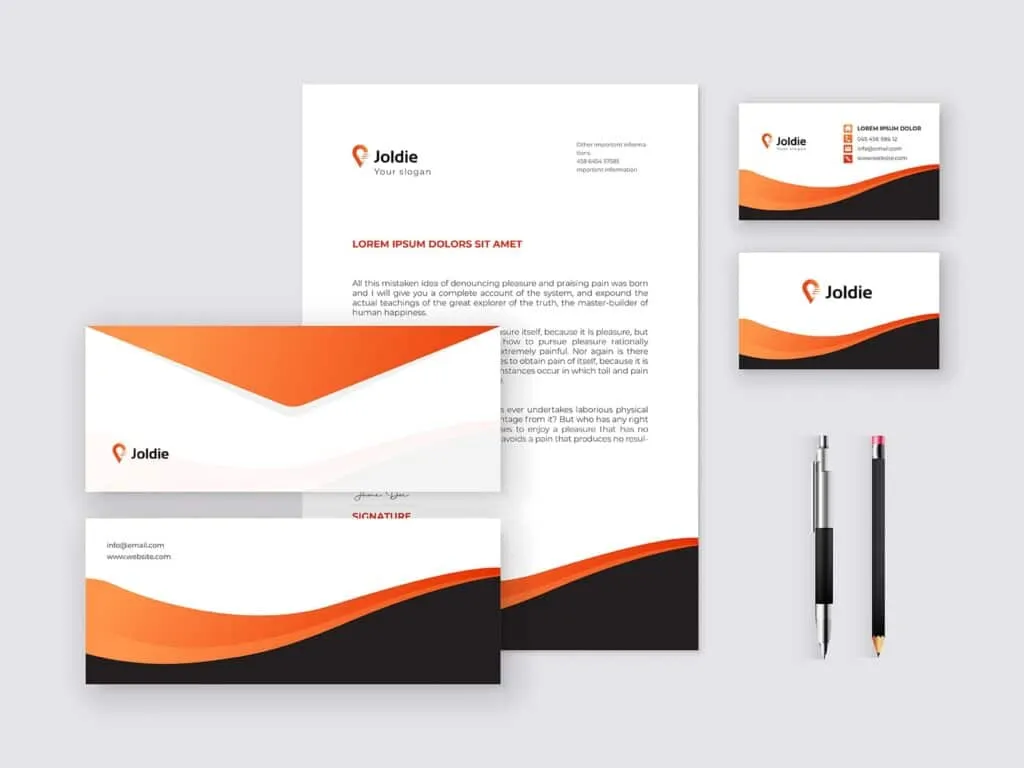 Travel Agency Branding Stationery Design