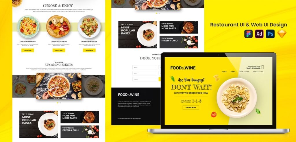 Food & Restaurant Website