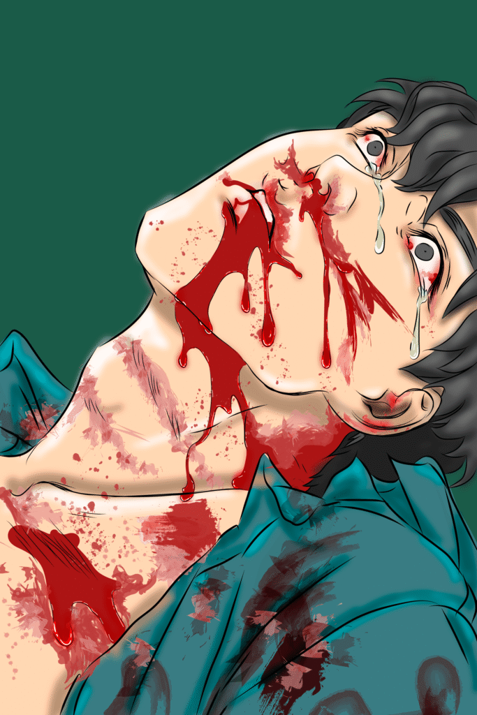 Murder illustration Design