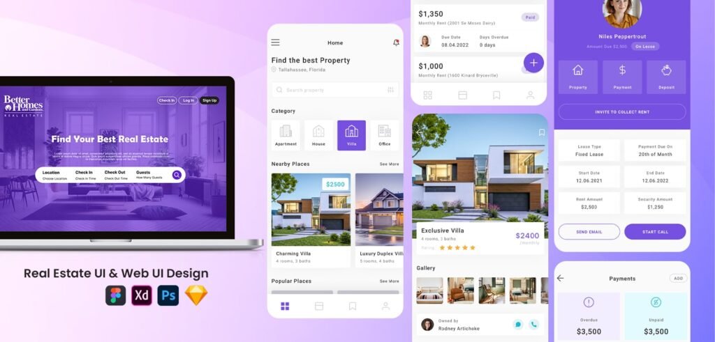 Real Estate Website Design & Development