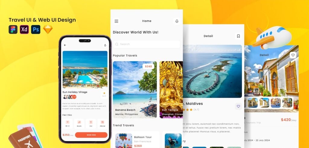 Travel Agency Website Design