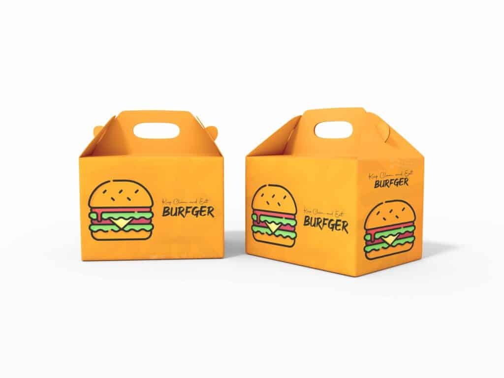 Burger box Design