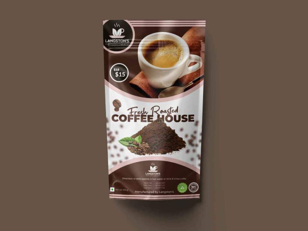 Coffee Bag Packaging Design