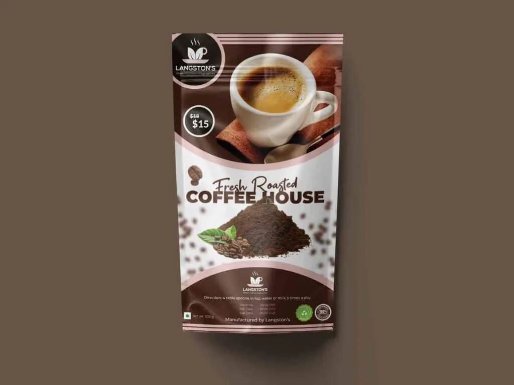 Coffee Bag Packaging Design