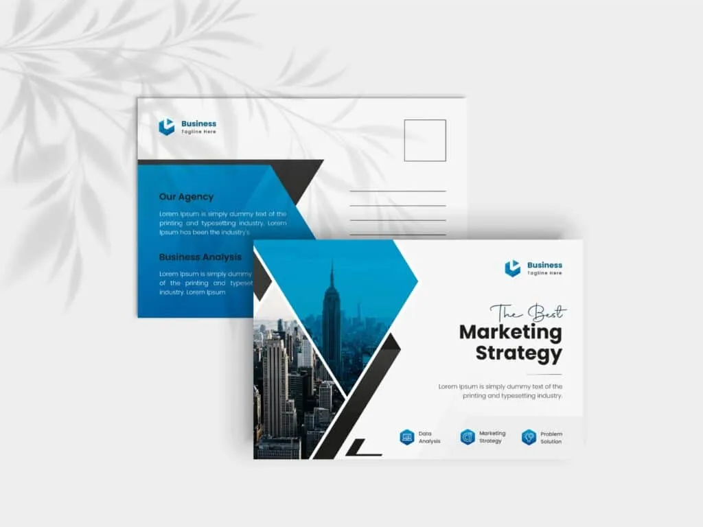 Digital Marketing Company Post Card