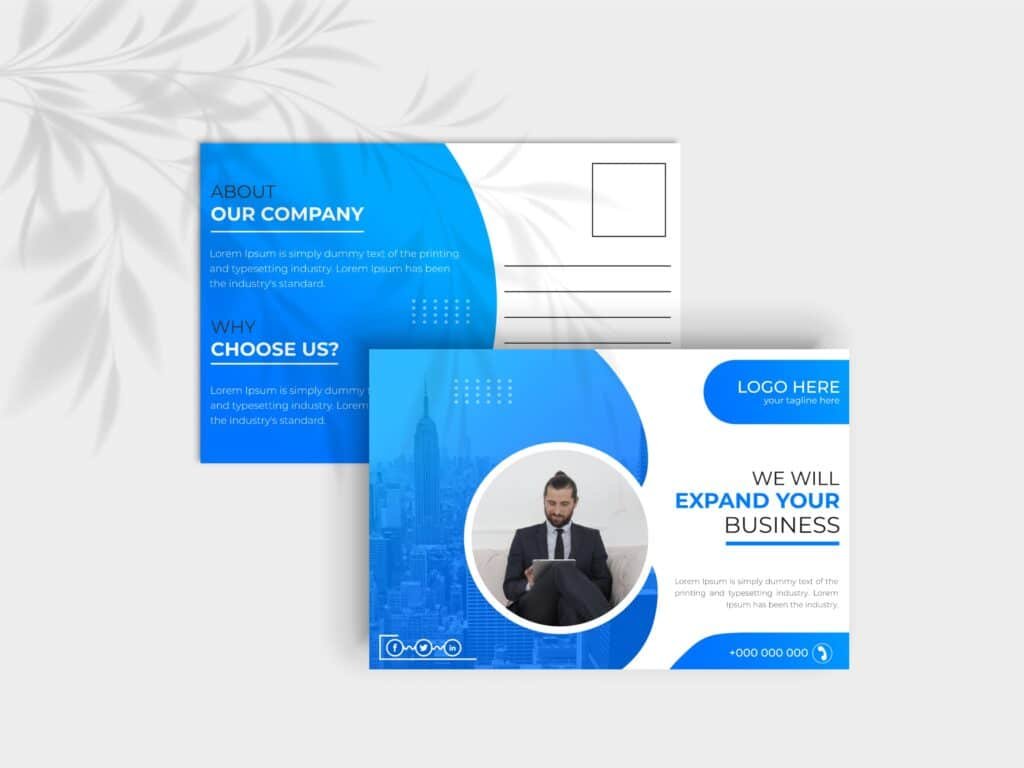 Marketing Post Card Design