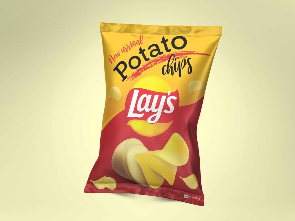 Potato Chips-Bag Mockup - Creative Guide