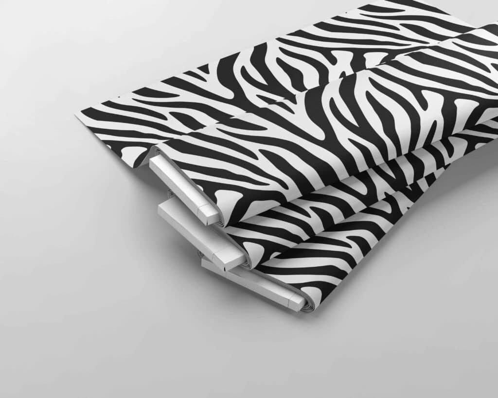 Zebra-skin repeated Pattern