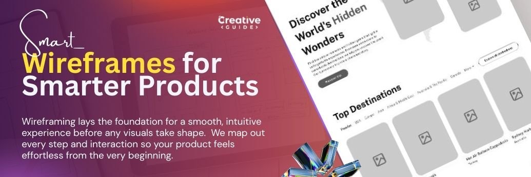 Wireframe - UI UX Design Service