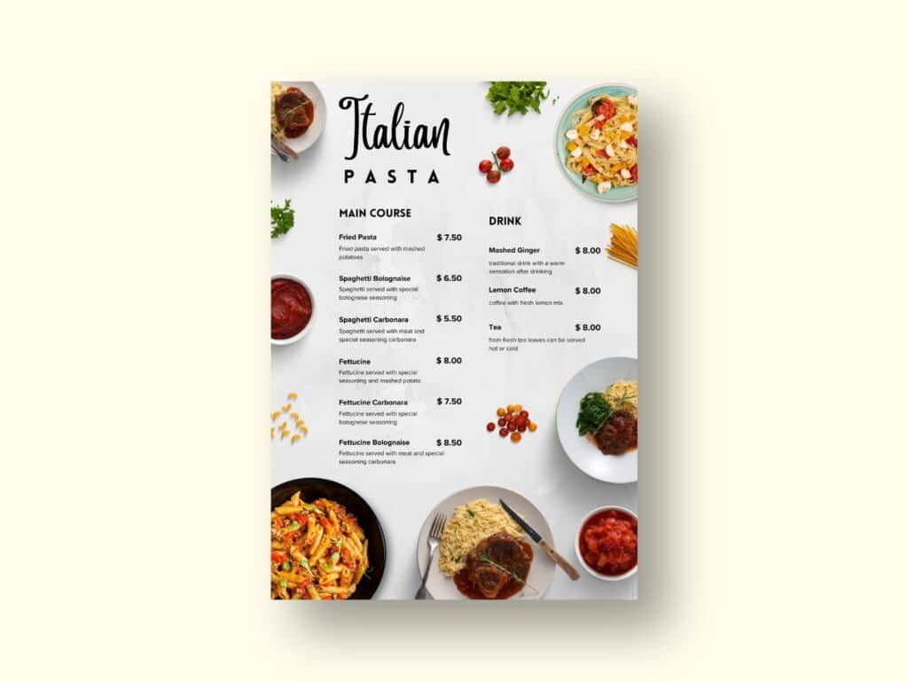 Italian Pasta Cafe
