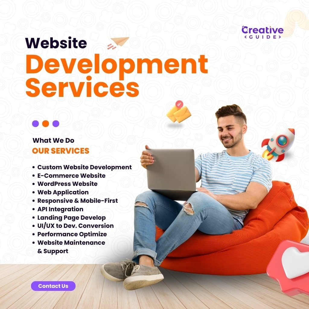 Custom Website Development Services - Creative Guide